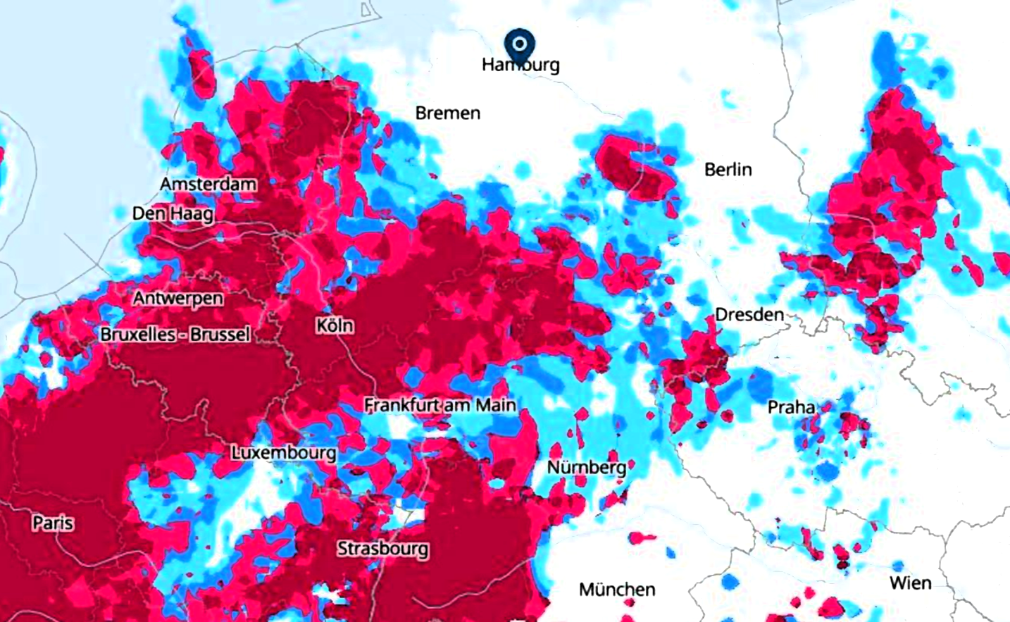 Wetter-Wahnsinn am Wochenende - Gewitter und Starkregen drohen!