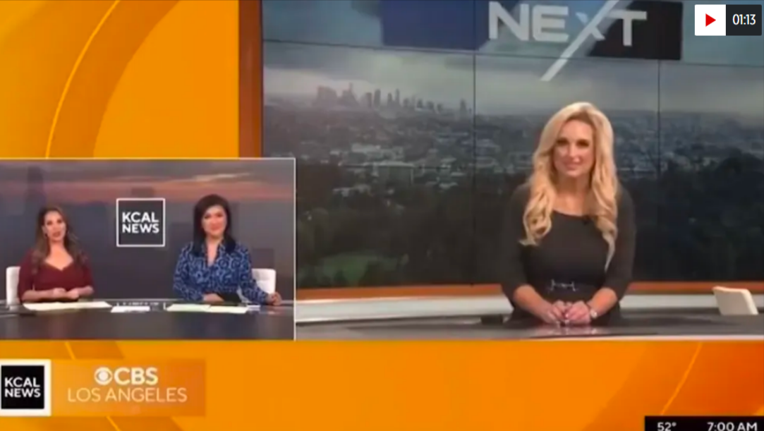 TV-Moderatorin bricht im live TV zusammen! Kollaps vor laufender Kamera - dramatisches Video geht viral